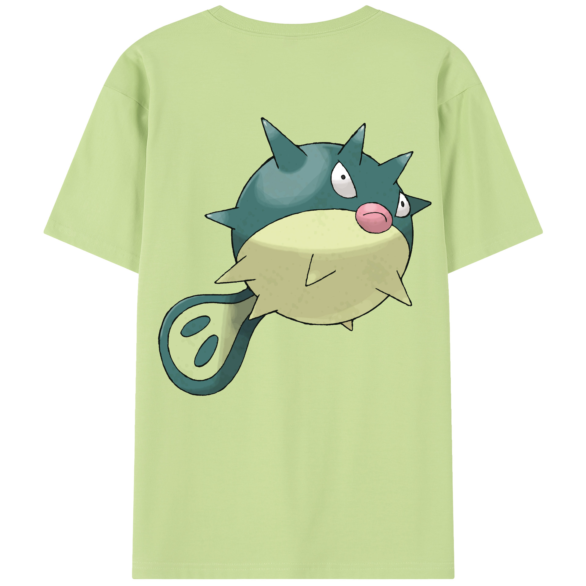 （画像用） ポケットモンスター Pokémon 綿100％半袖Tシャツ（背面プリント）